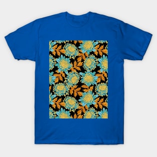 Chrysanthemum floral pattern T-Shirt